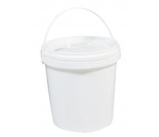 Кръгла пластмасова кофа - 1,1л / 1кг