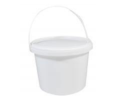 Кръгла шластмасова кофа - 2,2л / 2кг