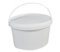 Овална пластмасова кутия - 2,8л