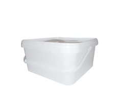 Пластмасова квадратна кофа - 5л