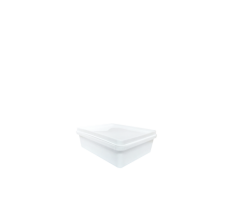 Пластмасова кутия каре - 0.250л